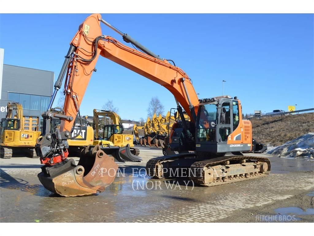 Doosan DX235 Beltegraver