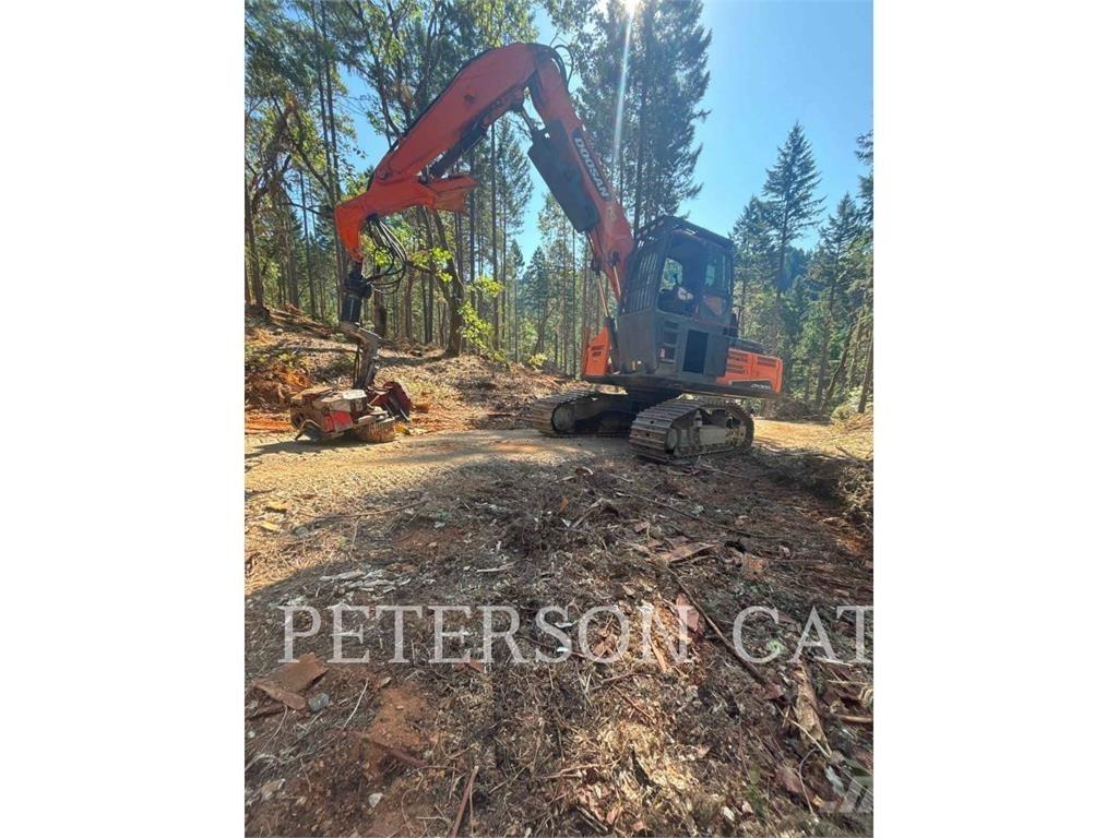 Doosan DX300LL-5 Traktor med skogsutstyr