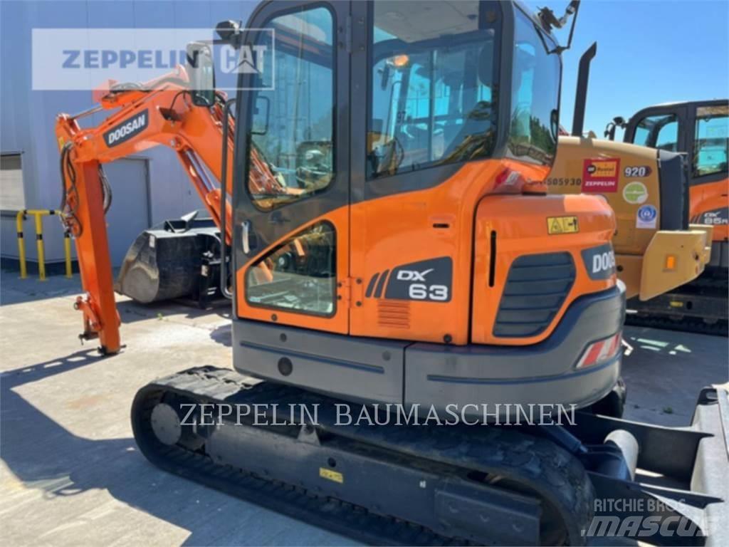 Doosan DX63-3 Beltegraver