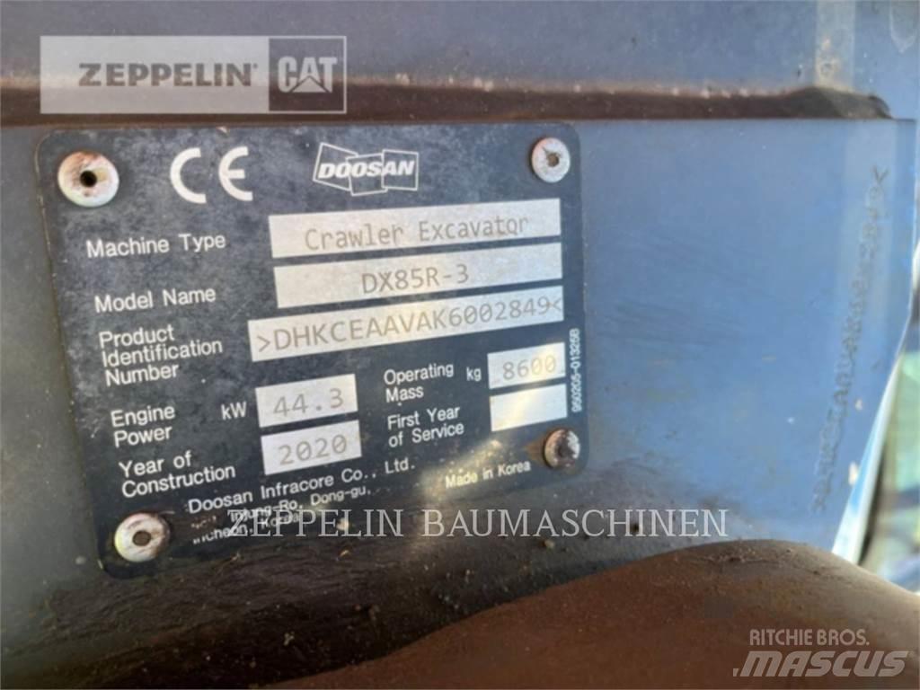 Doosan DX85R-3 Beltegraver