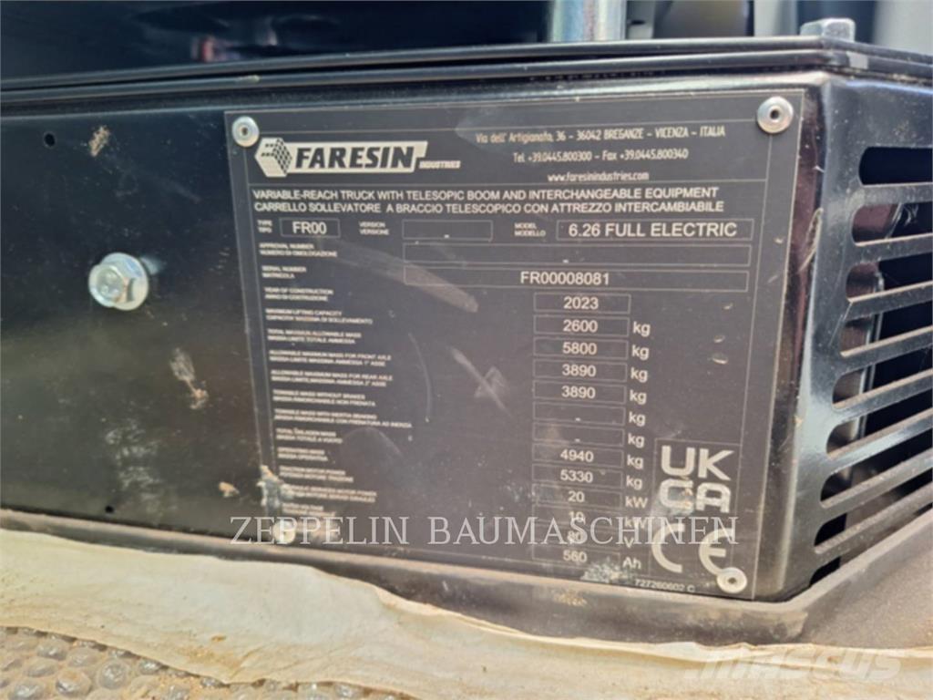 Faresin 6.26E Teleskoplastere
