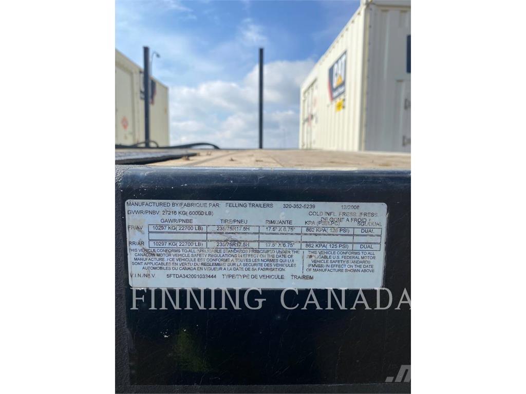 Felling TRAILERS Andre hengere