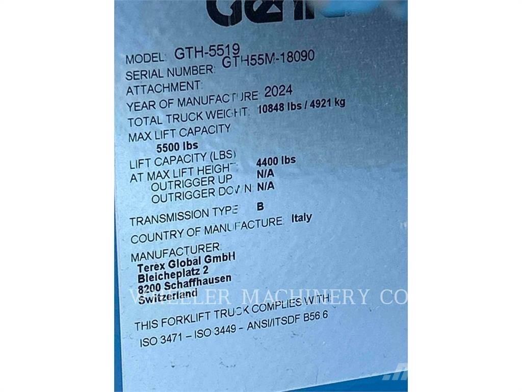 Genie GTH-5519 Teleskoplastere