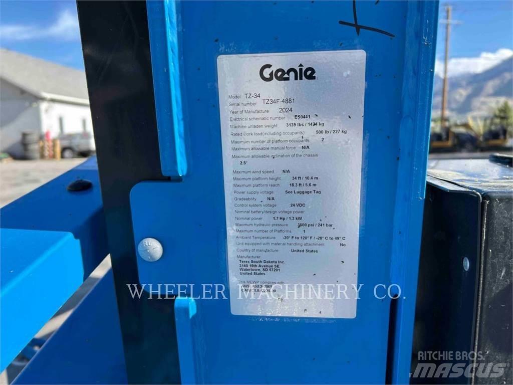 Genie TZ34/20 Leddede bomlifter