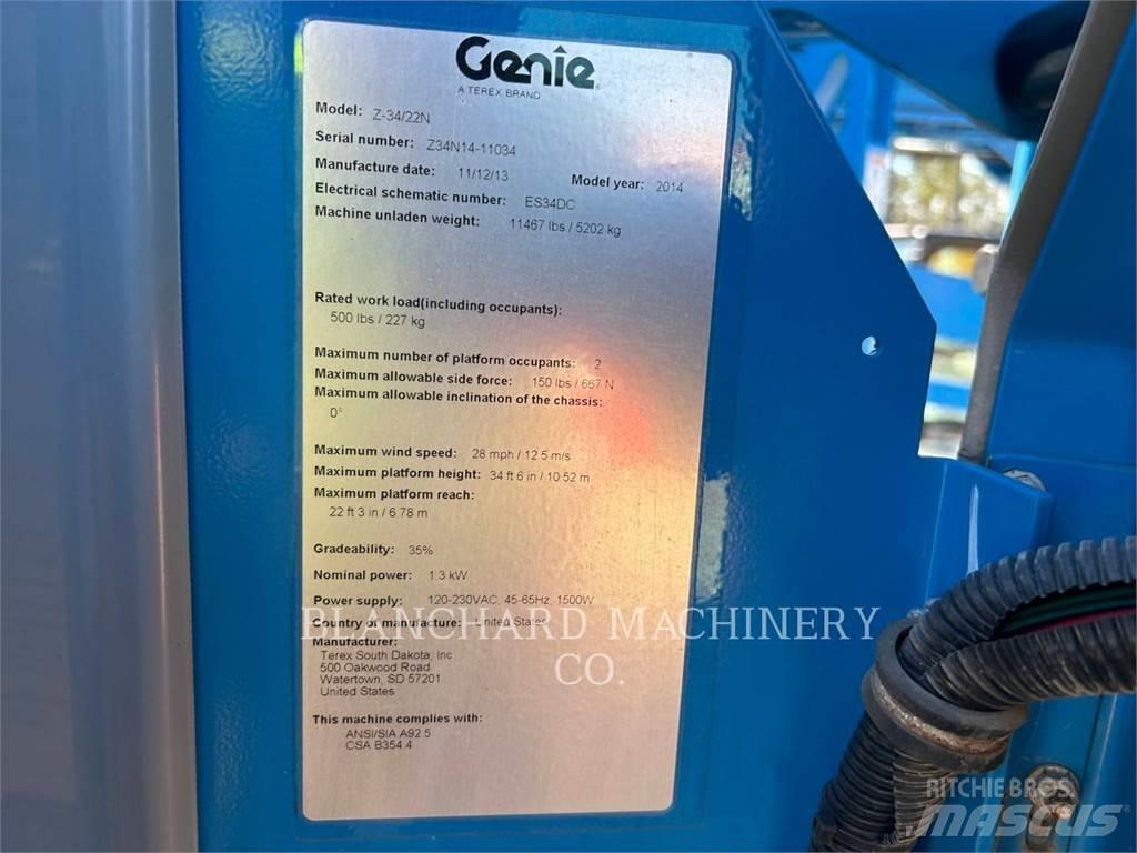 Genie Z34/22 Leddede bomlifter