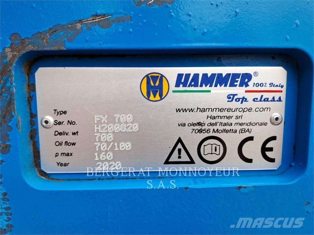 Hammer BRH.FX700.8T/14T Hydrauliske hammere