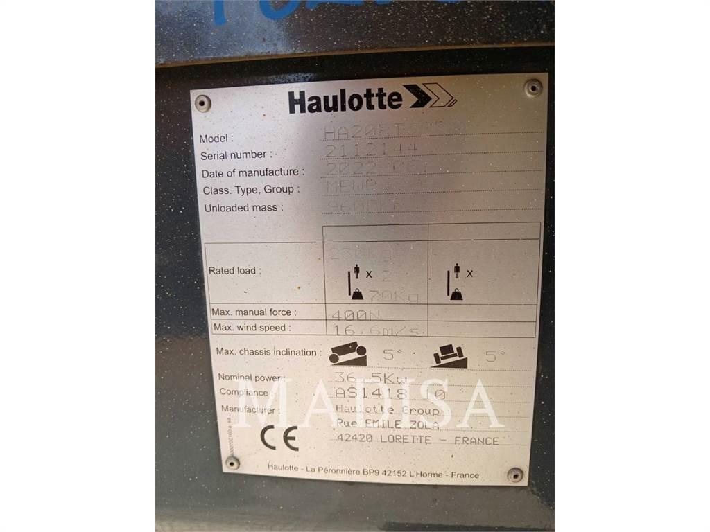 Haulotte HA20RTJPRO Leddede bomlifter