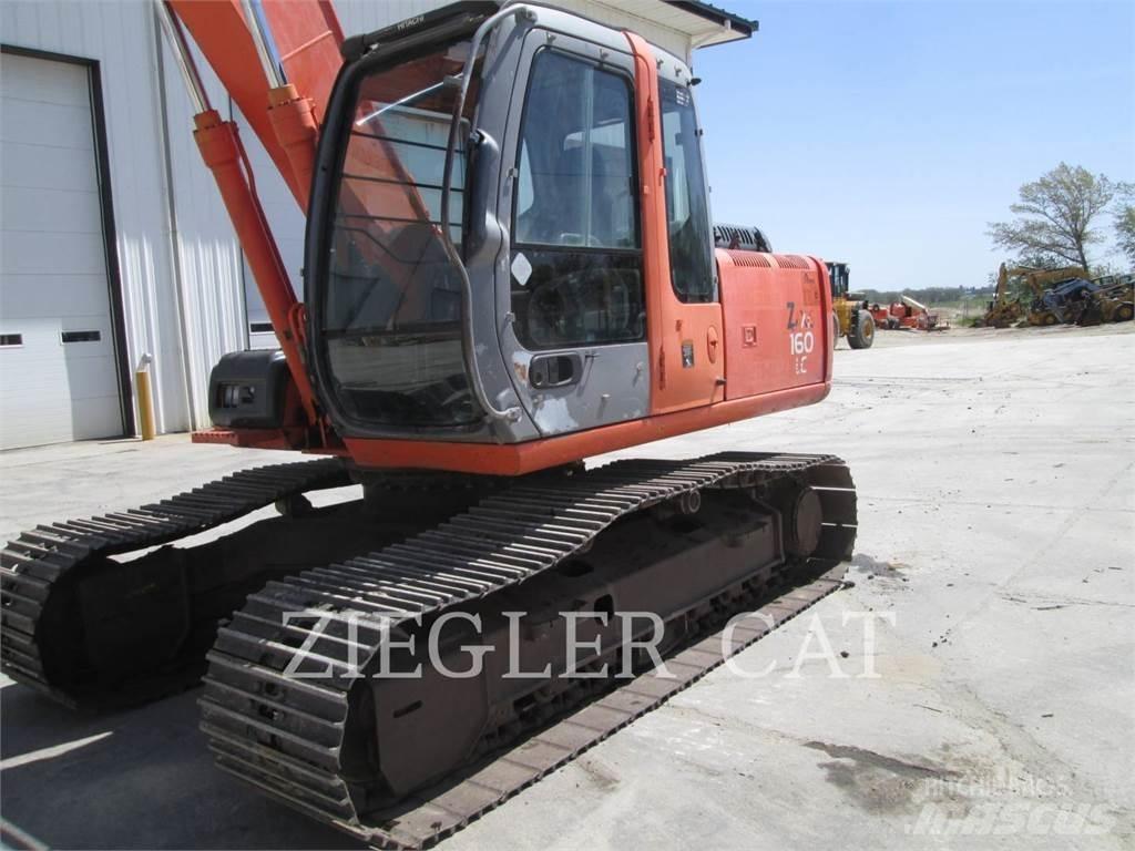 Hitachi ZX 160-LC Beltegraver