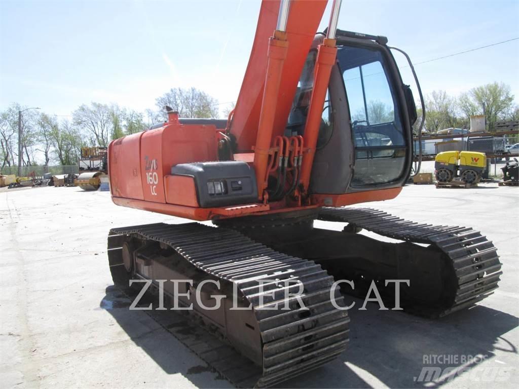Hitachi ZX 160-LC Beltegraver