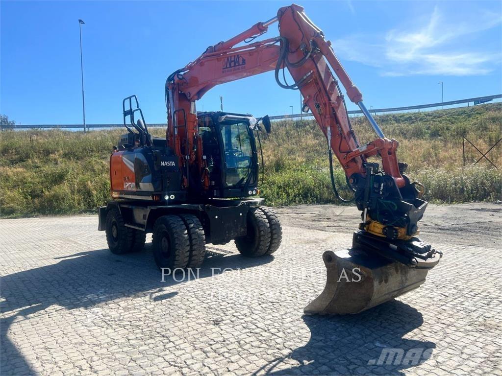 Hitachi ZX135W Hjulgravere