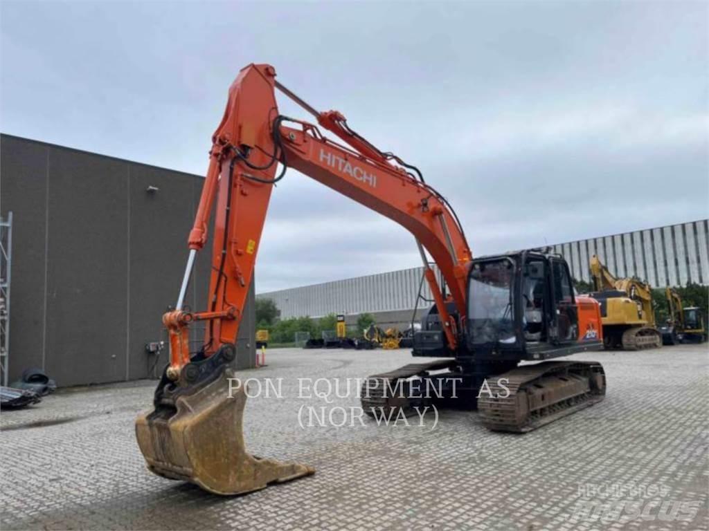Hitachi ZX210 Beltegraver