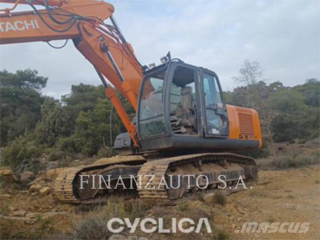 Hitachi ZX210 Beltegraver