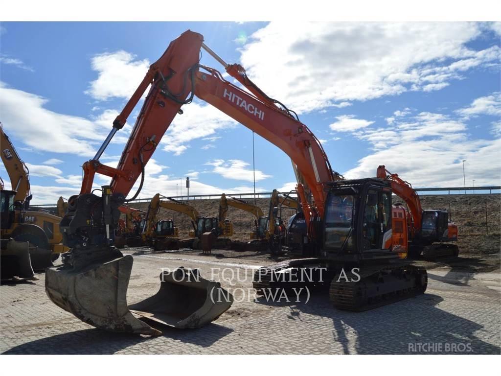 Hitachi ZX225 Beltegraver