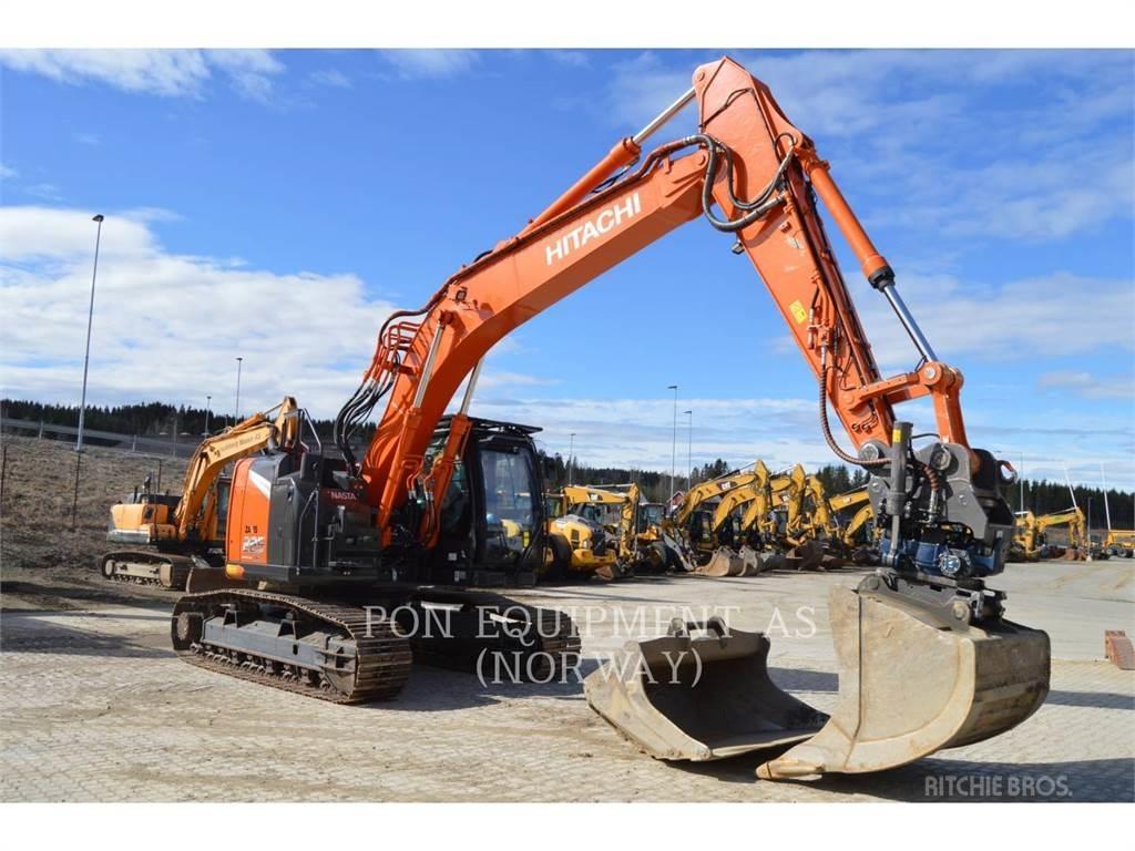 Hitachi ZX225 Beltegraver