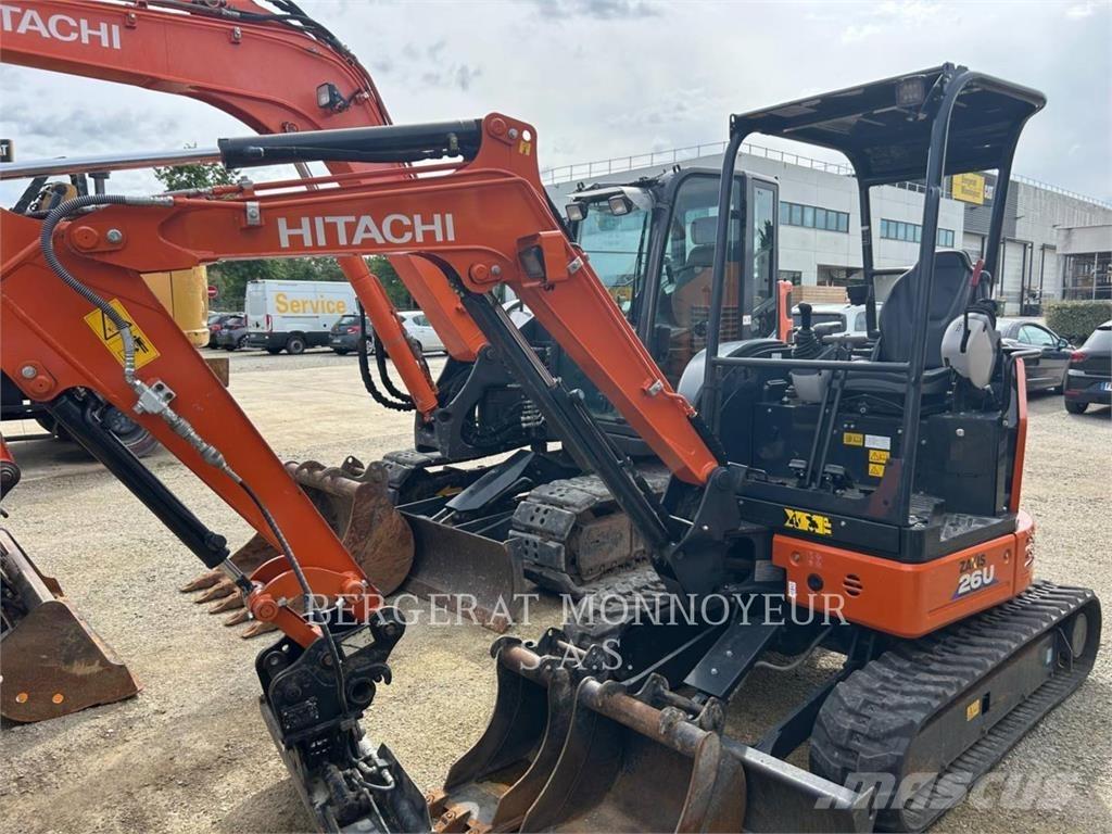 Hitachi ZX26U-6 Beltegraver