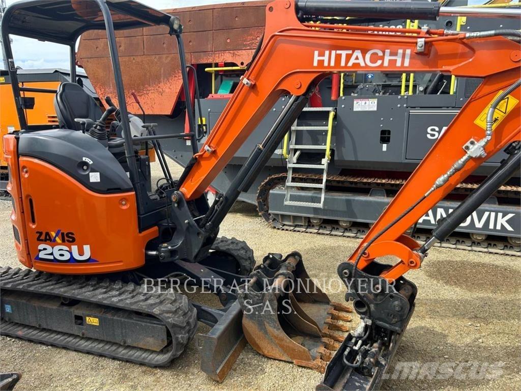 Hitachi ZX26U-6 Beltegraver
