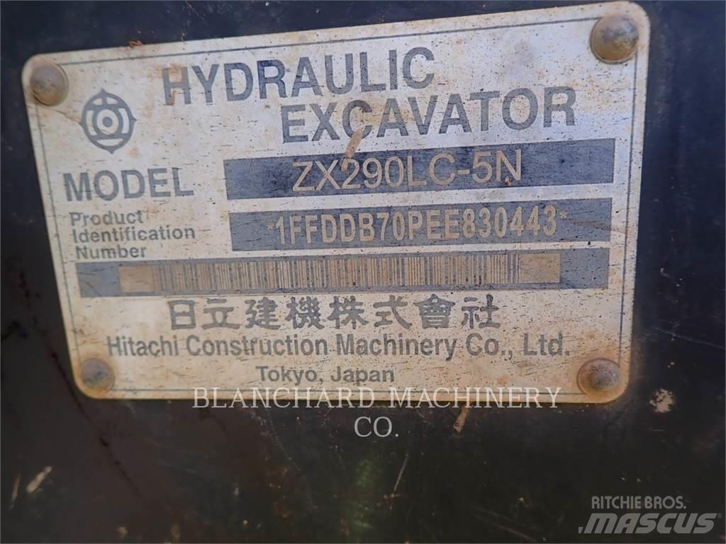Hitachi ZX290LC-5 Beltegraver
