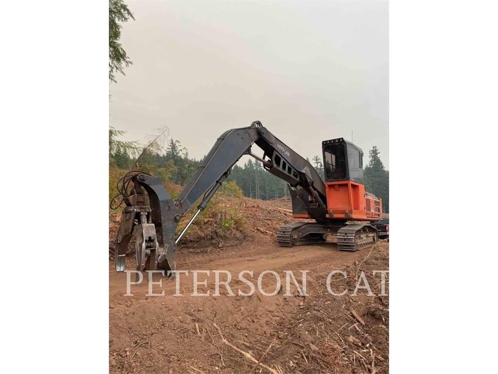 Hitachi ZX370F-LL-6N Traktor med skogsutstyr