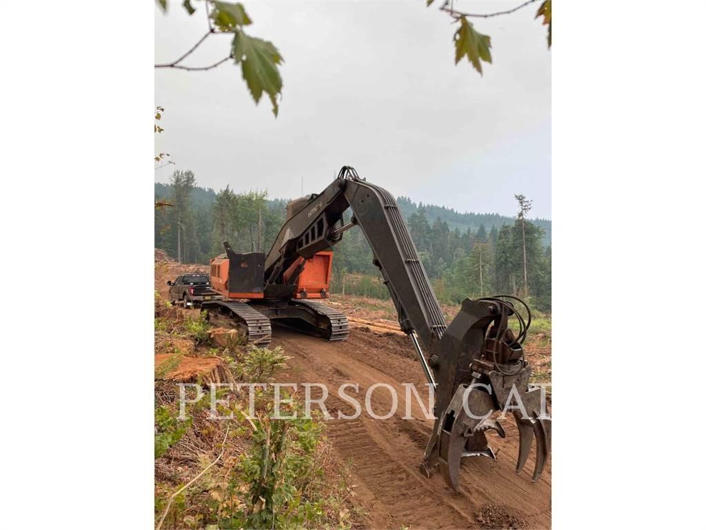 Hitachi ZX370F-LL-6N Traktor med skogsutstyr