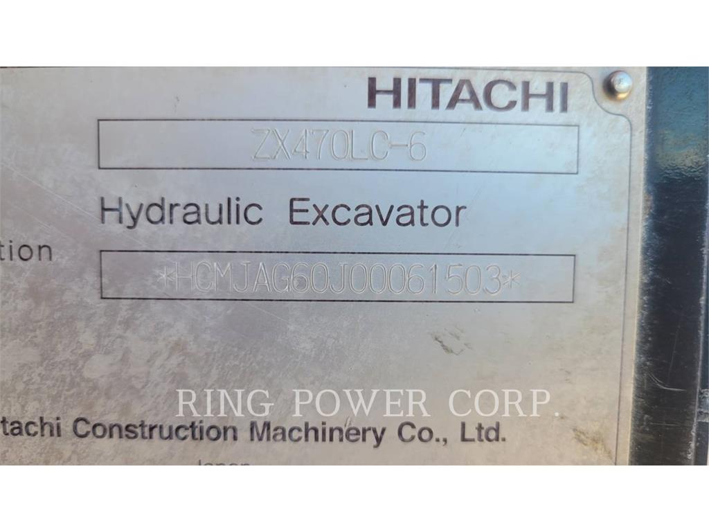 Hitachi ZX470LC6 Beltegraver