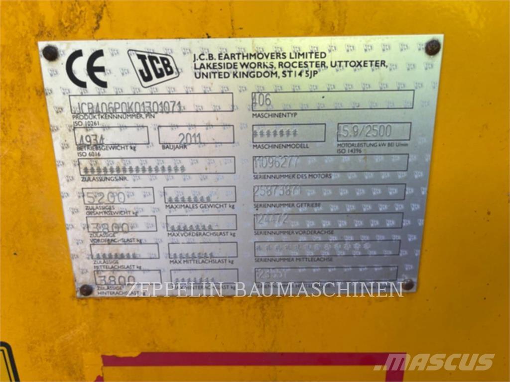 JCB 406 Hjullastere