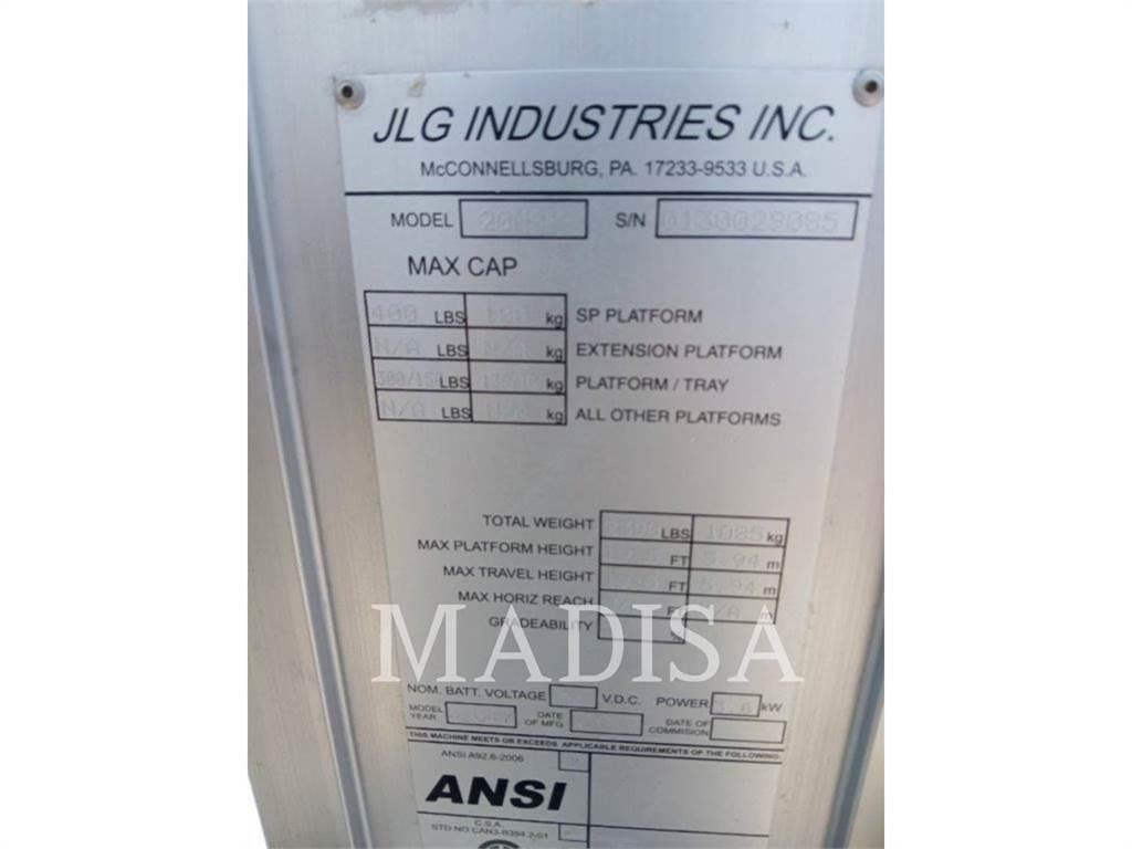 JLG 20MSP Leddede bomlifter