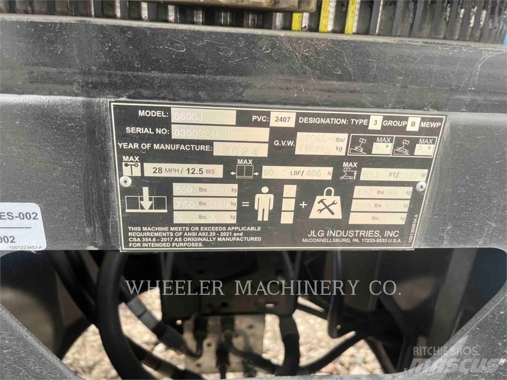 JLG 660SJ Leddede bomlifter