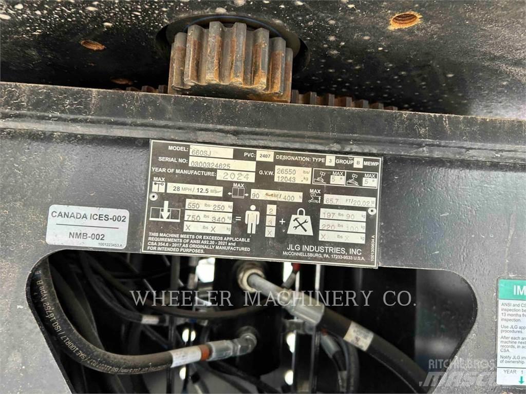 JLG 660SJ SP Leddede bomlifter