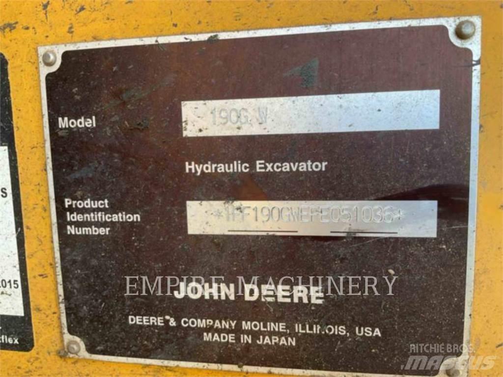 John Deere 190G Beltegraver