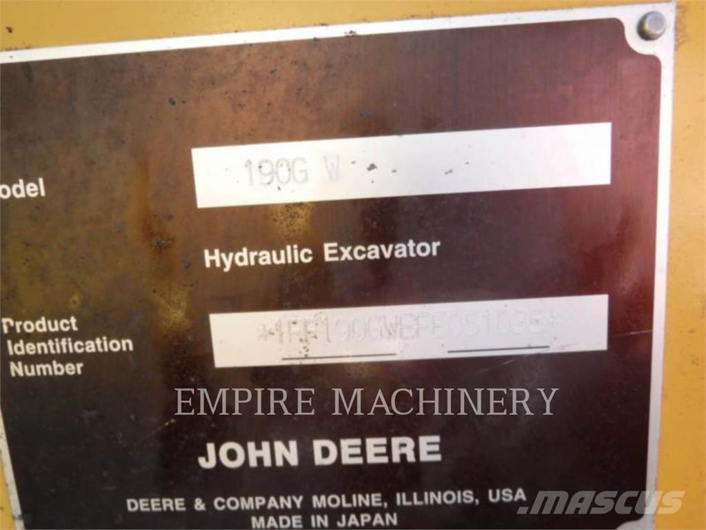 John Deere 190G Beltegraver