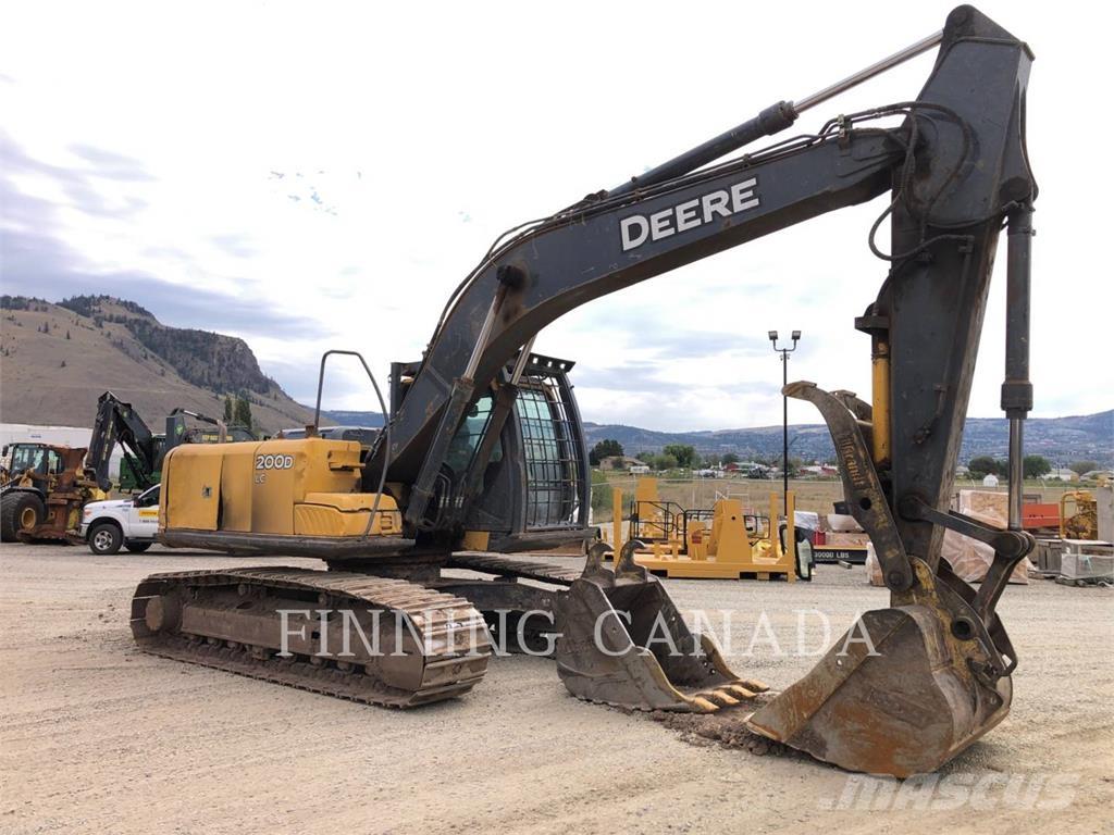 John Deere 200DLC Beltegraver