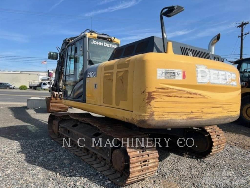 John Deere 210G Beltegraver