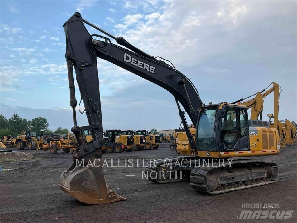 John Deere 210G Beltegraver