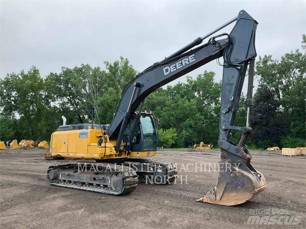 John Deere 210G Beltegraver