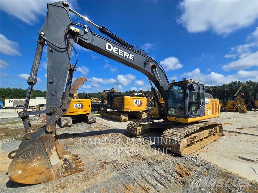 John Deere 210G Beltegraver