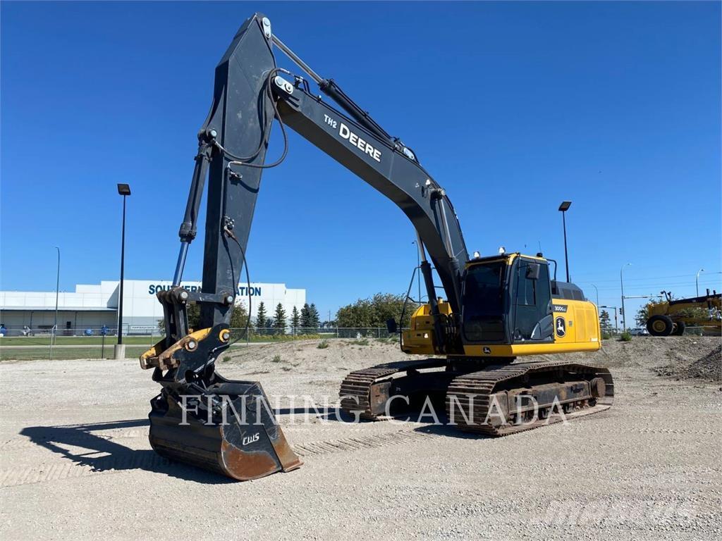 John Deere 300GLC Beltegraver