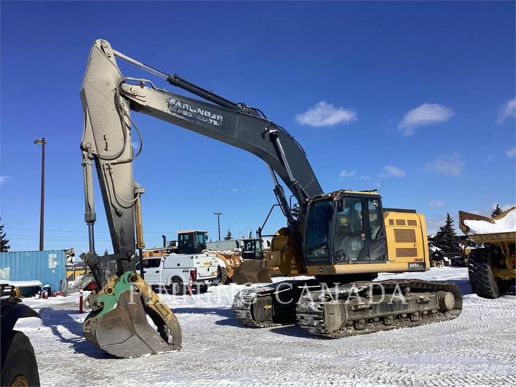 John Deere 345G LC Beltegraver