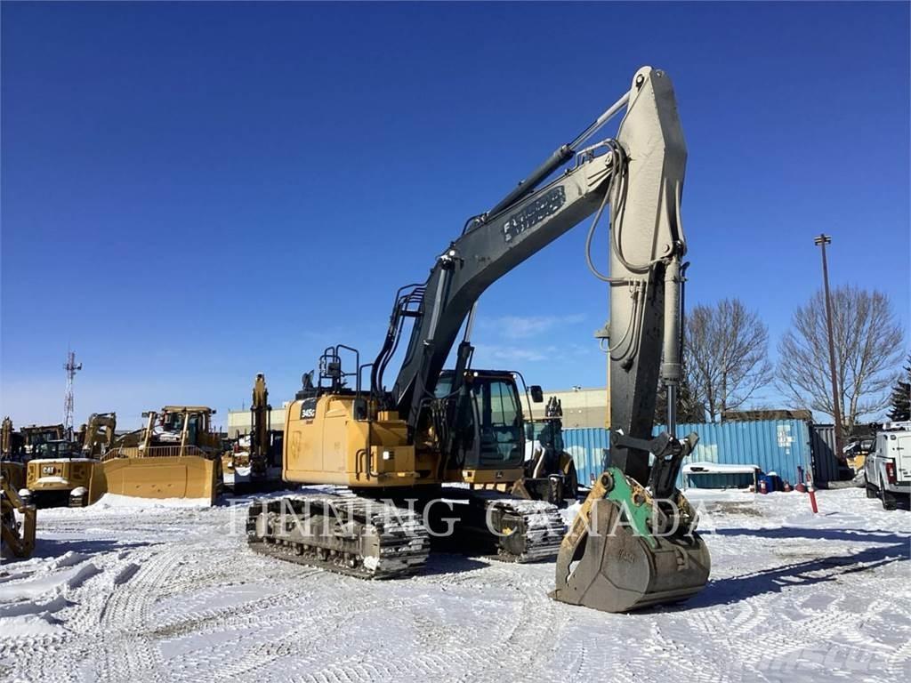John Deere 345G LC Beltegraver