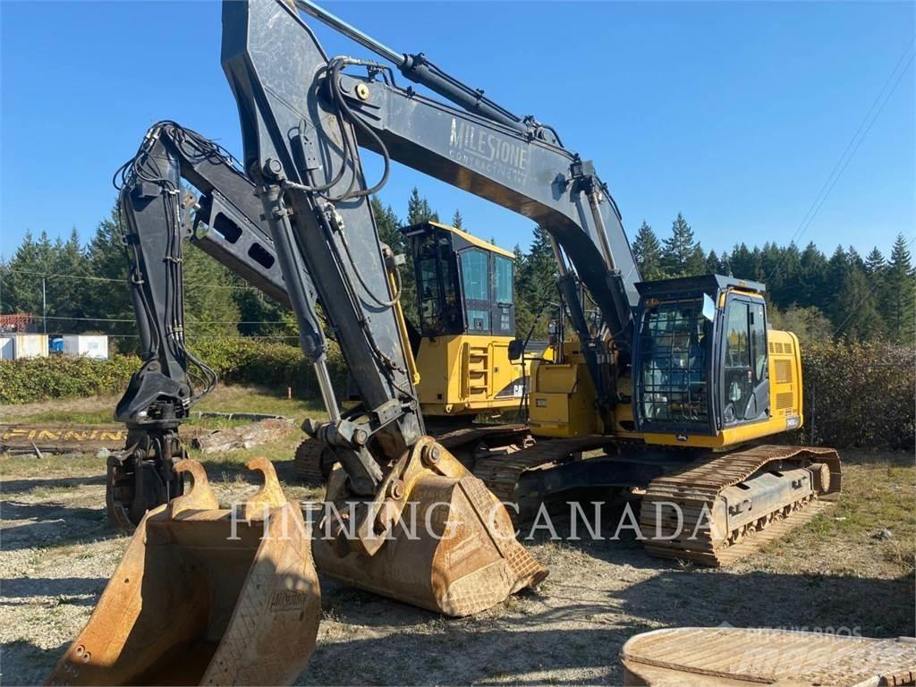 John Deere 345G LC Beltegraver