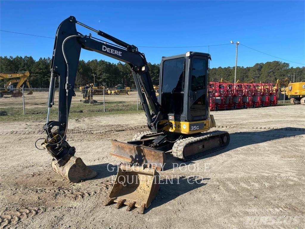 John Deere 35G Beltegraver