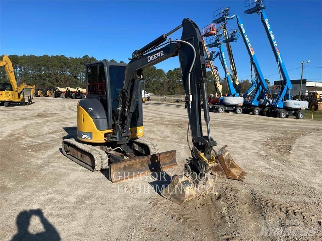 John Deere 35G Beltegraver