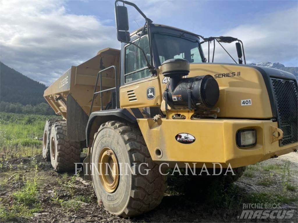 John Deere 400D Rammestyrte Dumpere