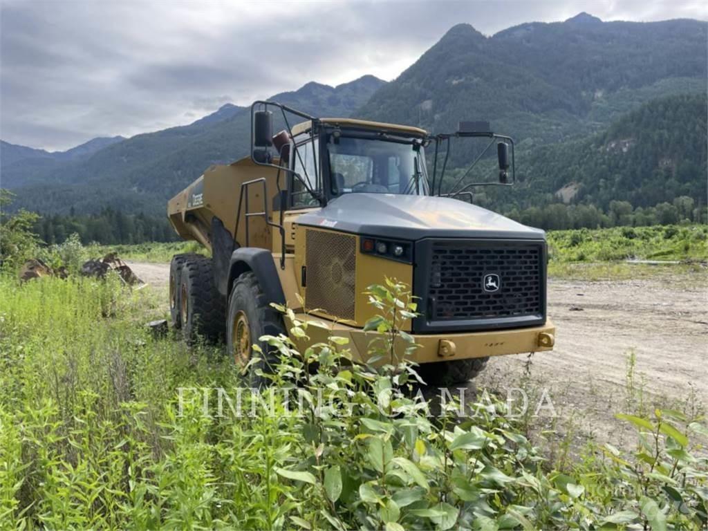 John Deere 410E Rammestyrte Dumpere