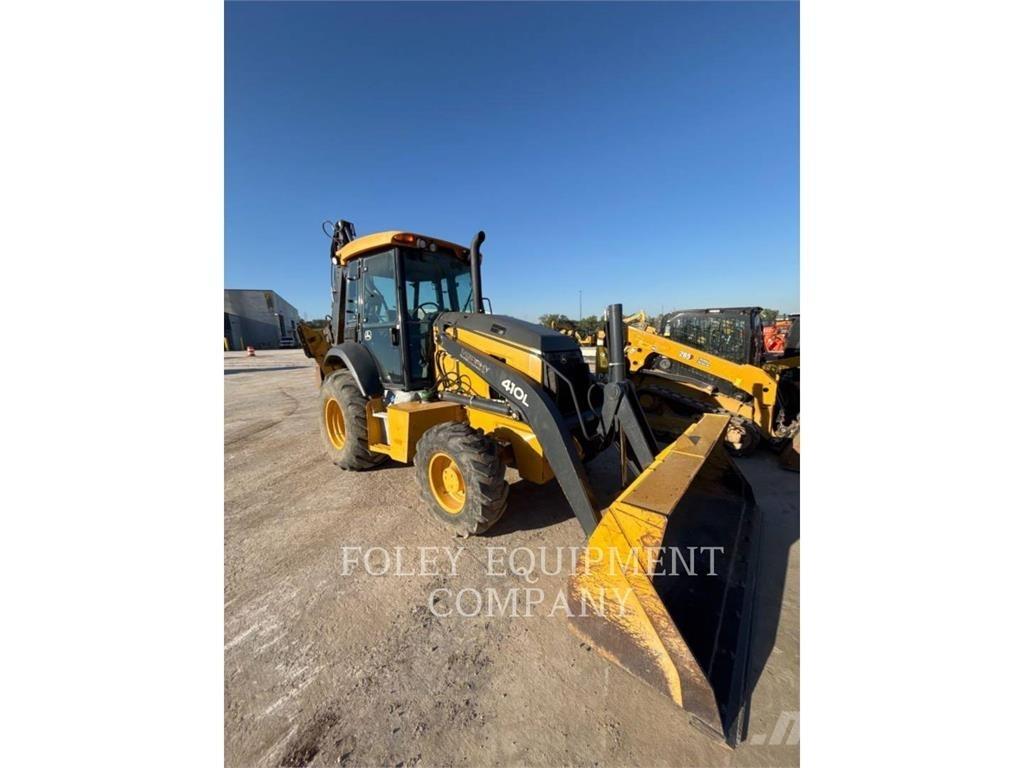 John Deere 410L Traktorgravere