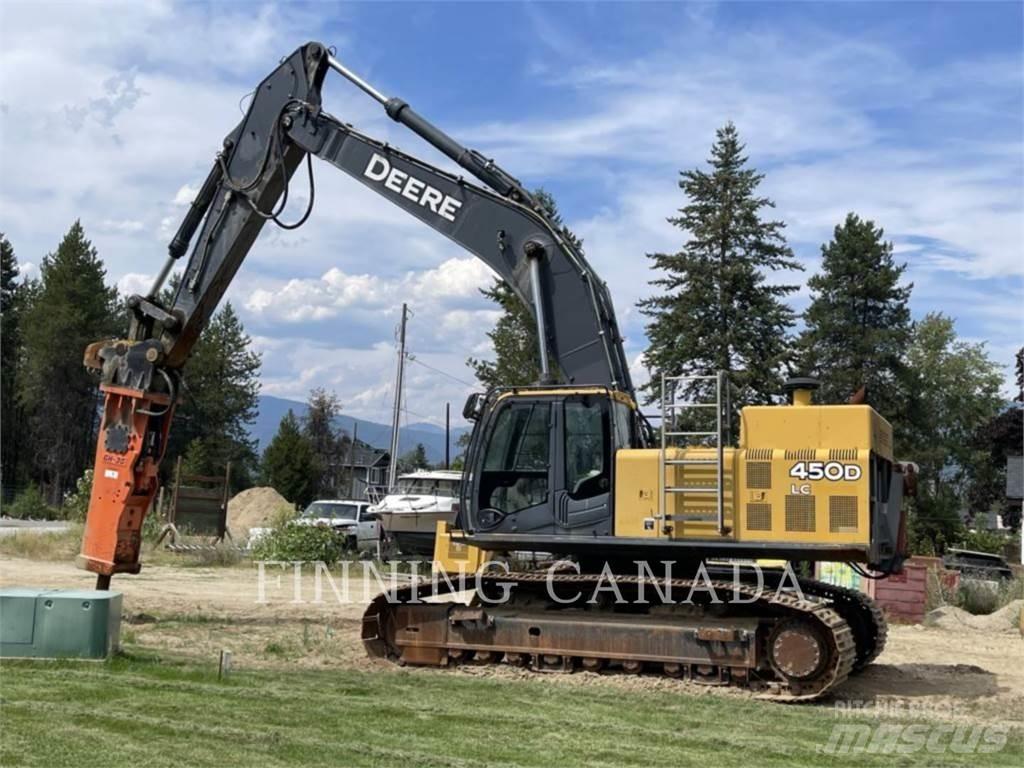 John Deere 450D Beltegraver