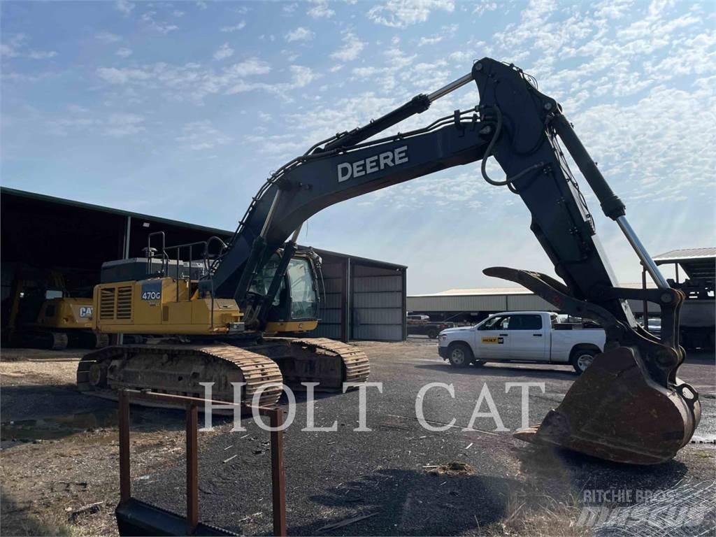 John Deere 470G-LC Beltegraver