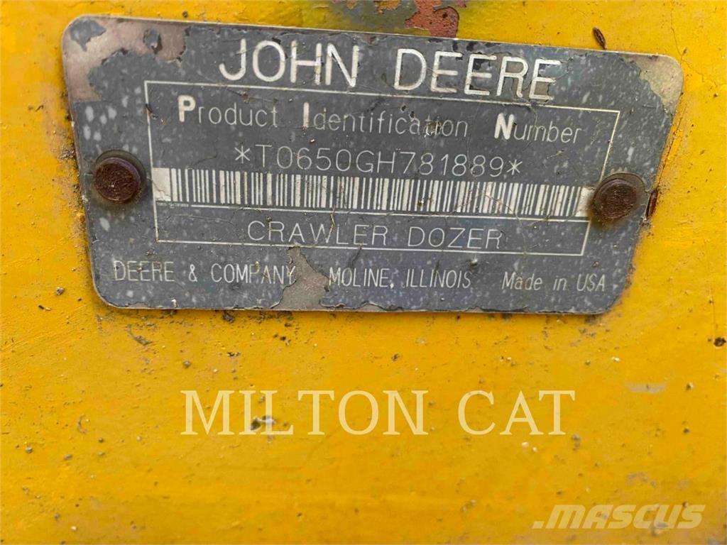 John Deere 650G Dozere Beltegående