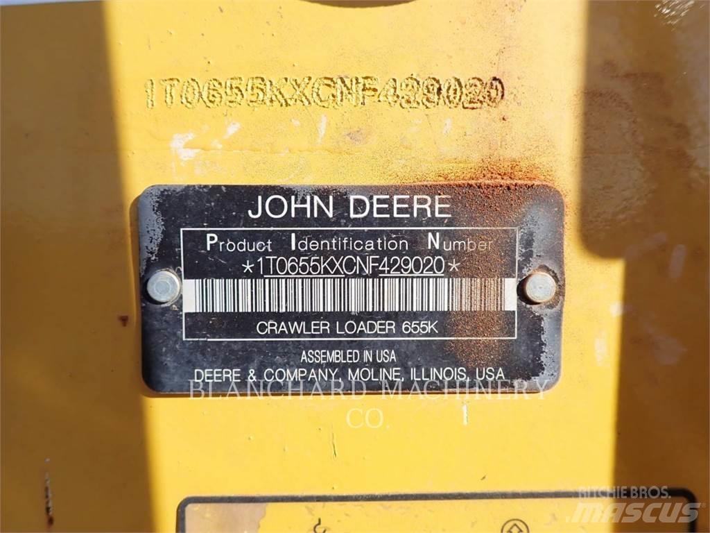 John Deere 655K Beltelastere