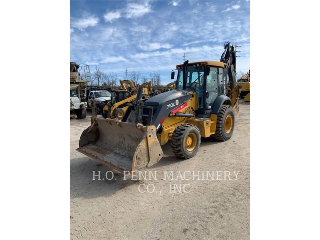 John Deere 710 Traktorgravere