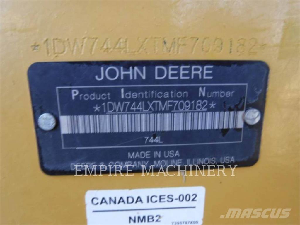 John Deere 744L Hjullastere